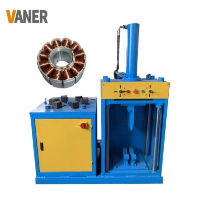 China Building Material Stores VANER MRT Scrap Motor Stator Recycling / Integrating Motor Stator Recycling Machine for sale