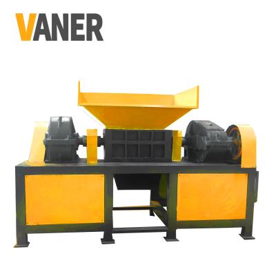 China Industry Professional Wood Plastic Tire Double Axle Shredder Recycled Industrial Reuse Shredder Machine for sale