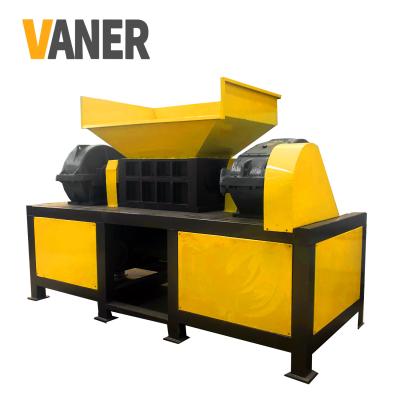 China Recycling Industry VANER Double Metal Shaft Shredder / Metal Shredder / Scrap Metal Shredder Plastic Metal Chip Shredder for sale