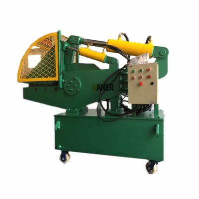 China Building material shops VANER small hydraulic alligator metal shearing machine electric alligator metal cutting machine for sale