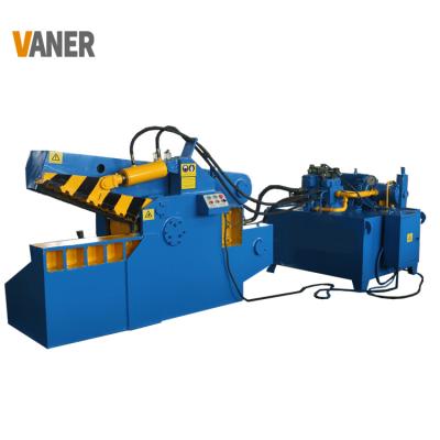 China Factory Small VANER Alligator Electric Metal Shear Machine Hydraulic Alligator Metal Cutting Machine for sale