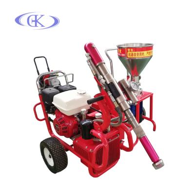 China Bituminous Paint Automatic Sealant Hydraulic Spray Machine with Grinding Machine for sale