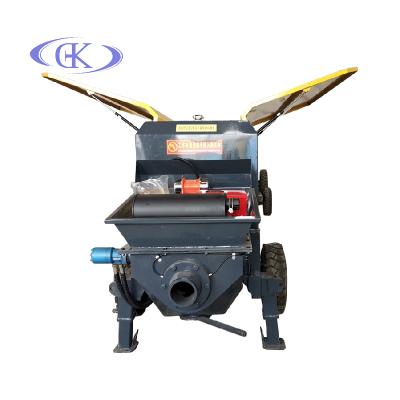 China diesel portable small concrete pump for cement construction concrete machine BS-30D for sale