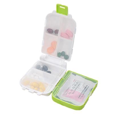 China Popular GCG Portable Weekly Small Pill Box /Medicine Organizer Box /Pill Case for sale