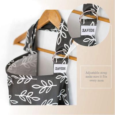 China Anti-Allergy Mother Care 100% Cotton Mum Apron Breastfeeding Newborn Baby Blanket for sale