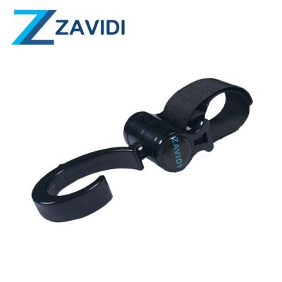 China Stroller Handle Bars Zavidi ABS Plastic Baby Products Swivel Stroller Hanging Hook for sale