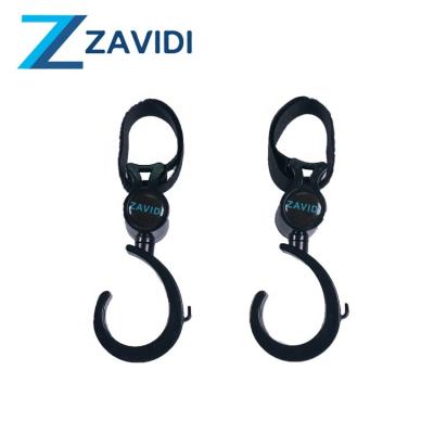 China Stroller Handle Bars Stroller Hook Baby Durable ABS 360 Degree Rotation for sale