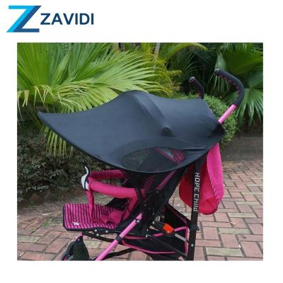 China Universal Black UV Proof Water And UV Proof Lycra Sunshade Stroller Cover for sale