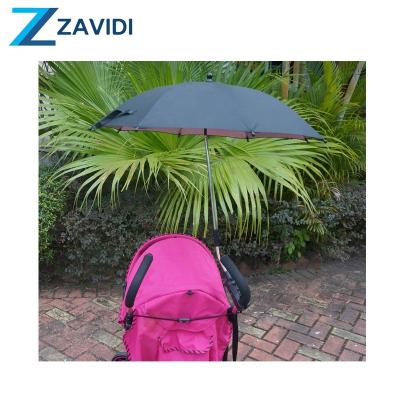 China Rain Resistant Universal Stroller Umbrella Parasol With Adjustable Clamp for sale