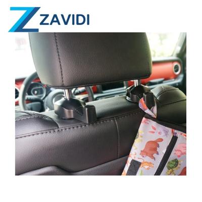 China Hanging Things 99.9% Fits Jackets Coats Pinch Bag Holder Car Back Seat Headrest Hanger Hook for sale