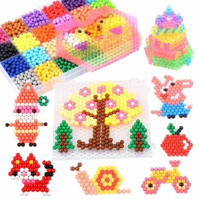 China Diy Art Crafts Toys For Kids Sticky Beads Beginner Art Crafts Toys Magic Water Handmade Educational Beads Material Eco-friendly for sale