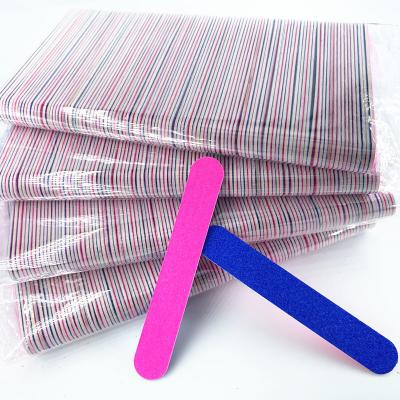 China Eco - Friendly Wholesale Professional Personalized Nail Files 180/240 Pink Bule Nail Files Volume for sale