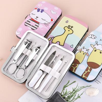 China Custom Wholesale Cute Beauty Manicure Nail Clippers Tools Nail Manicure Set Nail Daily Care Tools for sale