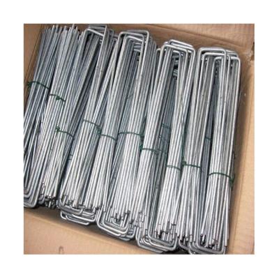 China Carbon Steel Factory Supply Good Price PVC Black Zinc Fixed Accessories U Type Clip Pin Nail Tips for sale