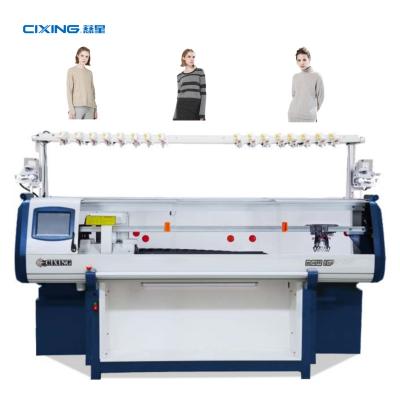 China CIXING 14G flat flat knitting machine for sweater knitting machine automatic single system for sale