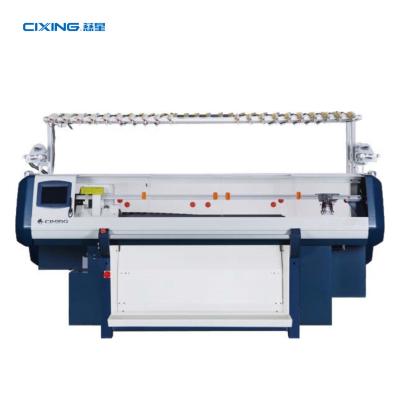 China CIXING flat flat knitting machine for sweater intarsia knitting machine 56 inch 2 systems for sale