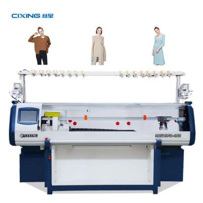 China CIXING flat computerized flat knitting machine for sweater with 52 inch double systems for sale