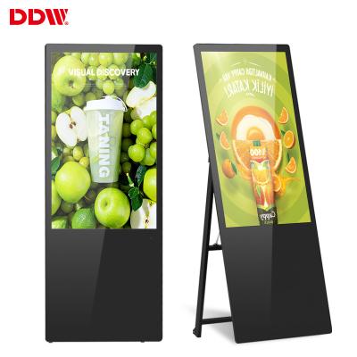 China SPIELER-Schirmbrettdigitale beschilderung und -anzeigen des tragbaren digitalen Kiosks Plakat lcd-Signage androiden intelligente Werbungs zu verkaufen