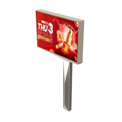 China Easy installation steel digital display led screen outdoor P 6 advertising sign boards for sale