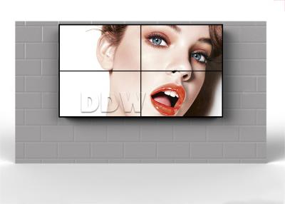 China 49 inch 1.8mm LCD video wall 2x2 super narrow bezel display for exhibition advertising DDW-LW490DUN-TJB1 for sale