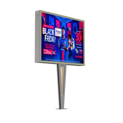 China Custom high end design p6 8000nits steel waterproof IP65 digital outdoor led billboard for advertising for sale