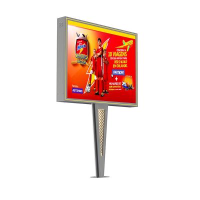 China High brightness 8000nits IP65 p6 led digital double sided display screen billboard outdoor advertising for sale