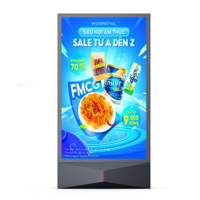 China Easy installation IP65 waterproof P4 P5 P6 P8 P10 mupi digital led digital signage display for sale