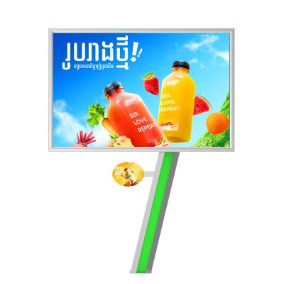 China High brightness digital display 8000nits IP65 P6 waterproof outdoor advertising led billboards for sale