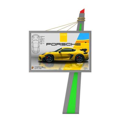 China Customized high end design 1920hz p6 waterproof outdoor advertising display led billboard for sale