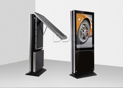 China LED LAN / Wifi / 3G Network Digital Signage Floor Standing Double Sided 16.7M Display Colors DDW-AD5501SN for sale