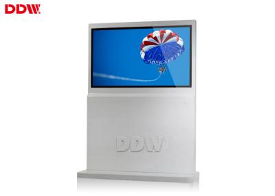 China 55 Inch open sourceFree Standing Kiosk advertising for hotels free software DDW-AD5501SN for sale