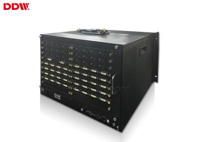 China 1x4 / 2x2 video wall controller 1080P higher resolution RS232 / IP Control method DDW-VPH0808 for sale