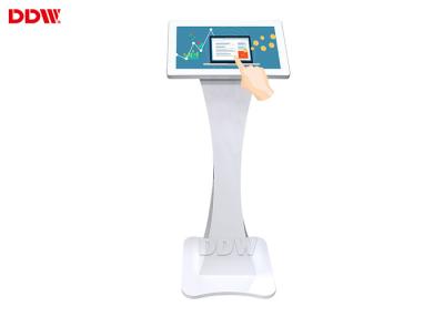 China Factory direct sale 19 inch small size capacitive multi touch android floor standing digital signage touch screen kiosk for sale