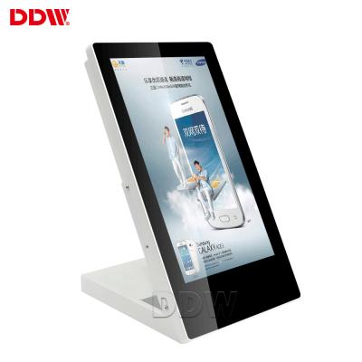 China 700 Nits Touch Screen Digital Signage 15.6'' Table Top Advertising Display For Cafe for sale