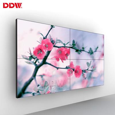 China Wall Mounted Ultra Narrow Bezel LCD Video Wall , Retail Shopping Mall 4K Video Wall Display for sale