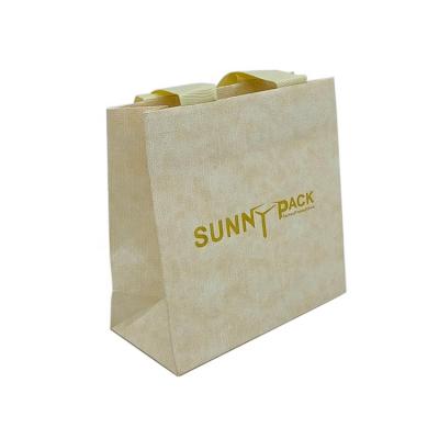 China Factory Supply Good Quality Durable Classic Style Mall Large Free Sample Jewelry Shopping Paper Bag for sale