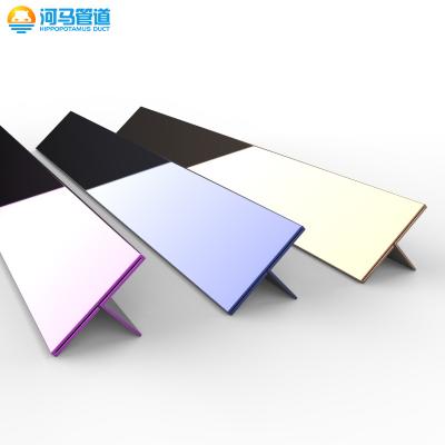 China Free Sample HIPPO Modern Metal Tile Profile T Shape 304 Grade Ceramic Tile Trim For Wall Decoration Stainless Steel Tile Trim for sale