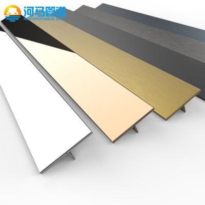 China Factory price 304 stainless steel modern curved border profile marble tile edge protection border profile for countertops for sale