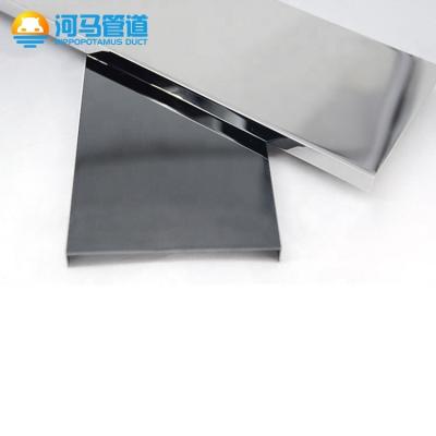 China Modern Good Prices Gorgeous Anti-fingerprint Custom Profiles Stainless Steel Skirting Board for sale