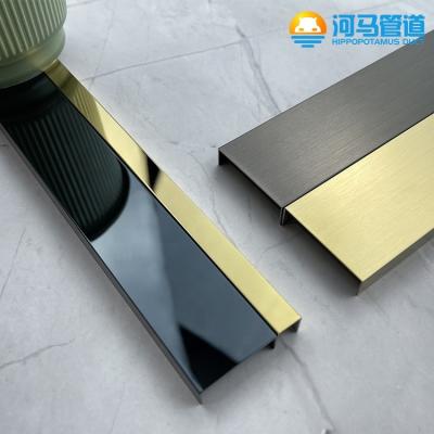 China Modern tile ege tirm the most popular decorative tile tirm stainless steel light luxury style for sale