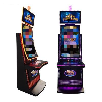 China New 43 Inch Game Piece Skill Game Machine/Metal Touch Curve Touch Bar/Store Cabinet Video Games with Panel and Button Topper for sale