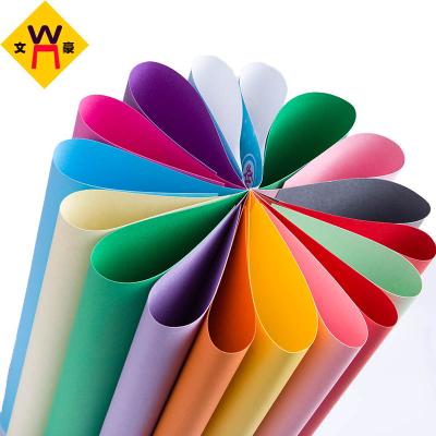 China A4 Size Anti Curl Color Card Board Color Copy Paper Bristol Color Paper for sale