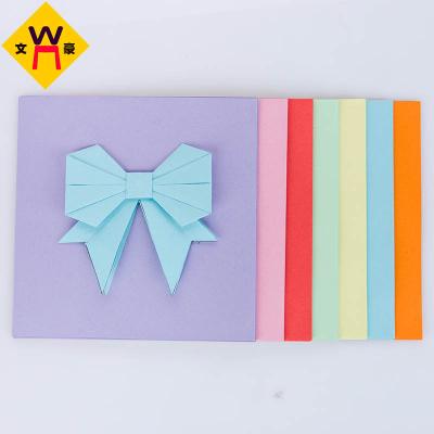 China Sales paper mill ANTISTATIC origami straight folding colored paper for sale