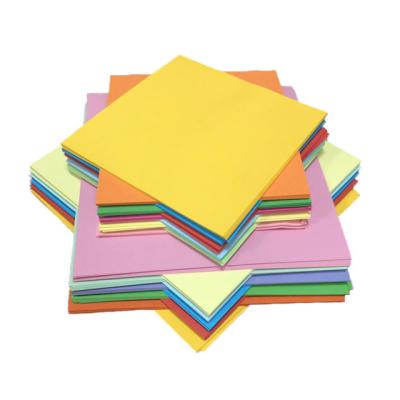 China 200 sheets ANTISTATIC 20 colors 6 inch square easy fold origami paper for beginner for sale