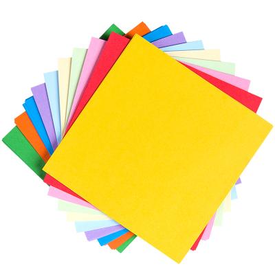 China Factory Supply 150*150mm Colors DIY Origami Paper Anticurl Mixed Color Japanese Paper for sale