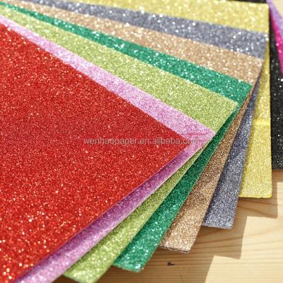 China Paper Anti-Curl Sponge EVA Foam Paper, Kindergarten DIY Glitter Craft for sale