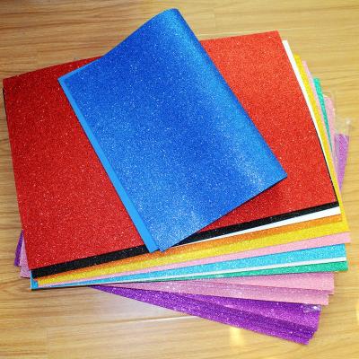 China Eco - Friendly Premium Glitter Paper Sheets Thick Glitter Paper for sale