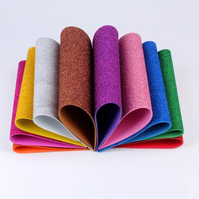 China High Quality Glitter Paper Sheet Eco - Friendly Glitter Colored Card Paper for sale