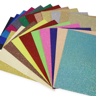 China Eco-friendly Colorful Low Price Eva Glitter Sheet Eco-friendly Eva Foam Crafting Paper for sale