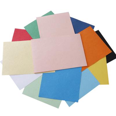 China Office Printing Grain Color Paper 230gsm A4 Leather Book Cover For Binding for sale